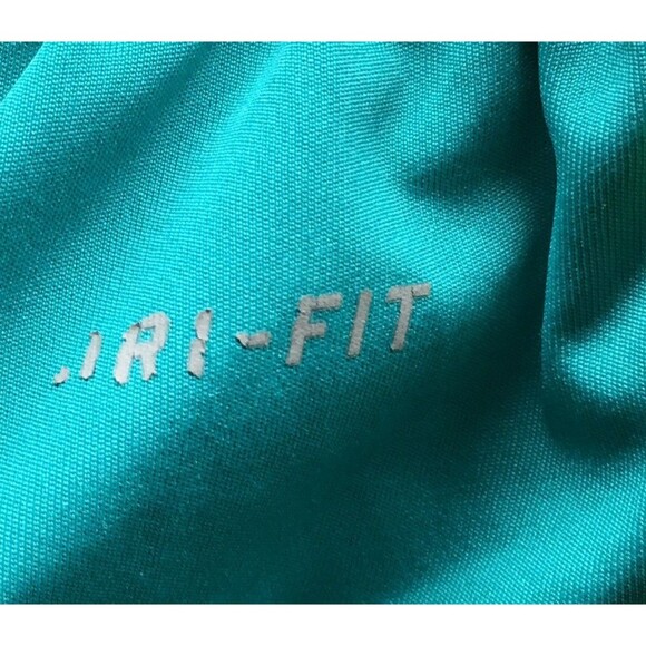 Nike Shorts Women's Size Medium Blue Green Athletic Dri-Fit - Picture 4 of 6